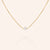 "My Wish" Cultured Freshwater Pearl Snake Chain Necklace