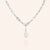 "Ocean Deep" Cultured Freshwater Coin Pearl Clip Chain Necklace