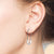 "Elyse" Safety Pin Earrings - Sterling Silver / Gold Vermeil