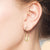 "Elyse" Safety Pin Earrings - Sterling Silver / Gold Vermeil