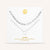 "One in a Million" Set of Two Initial & Clip Chain Layering Necklaces