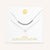 "Love Letter" Set of Two Heart Initial Charm & Polished Beads Layering Necklaces