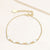 "You're Complete" Sterling Silver 2.1CTW Station Baguette Bracelet