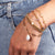 "Happy and I Know It" 1.4CTW Bezel Set Station Curb Chain Bracelet