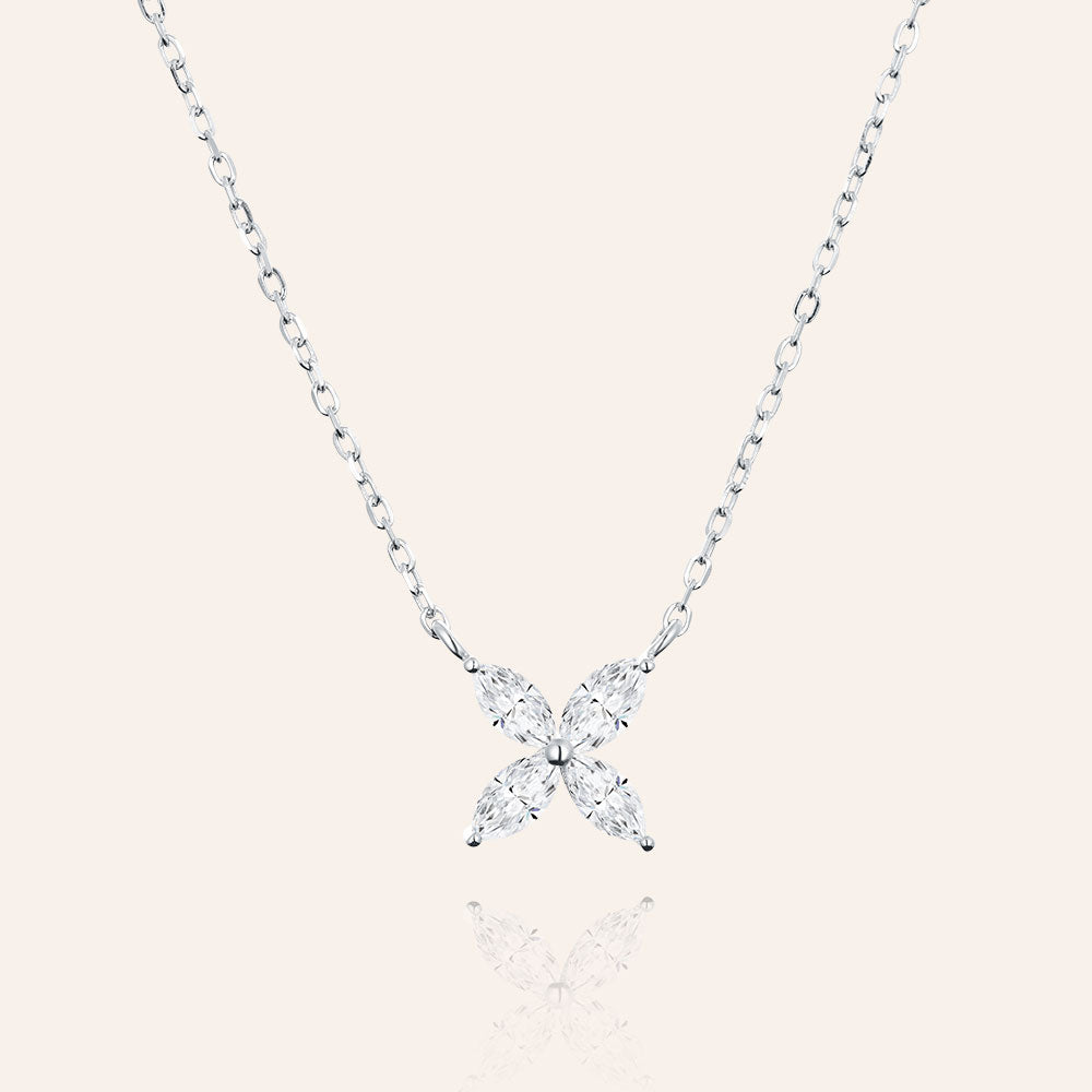 Flower Locket Necklace S00 - Fashion Jewelry M01047