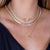 "I have a Dream" 15.6CTW Round Cut Tennis Necklace - Includes Extender