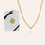 "My Legend" 1.6CTW Heart Cut Bezel Set Pendant Curb Chain Necklace