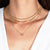 "Happy and I Know It" 1.9CTW Bezel Set Station Curb Chain Necklace