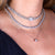 "A Million Reasons" Statement Baguette Pave Link Choker Necklace