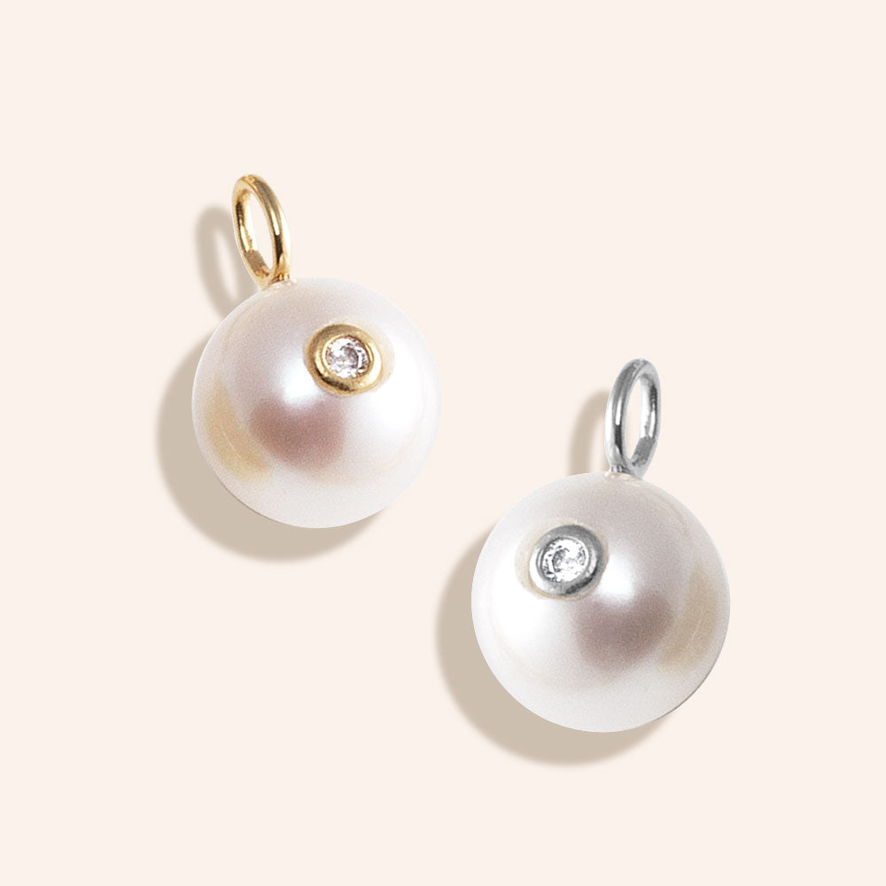 "Wisdom" Freshwater Pearl Charm