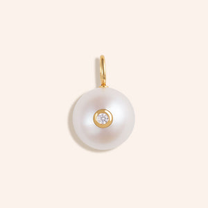 "Wisdom" Freshwater Pearl Charm