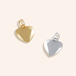 "Good Heart" High Polished Charm