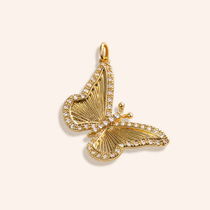 "Liberty" Vintage Butterfly Charm