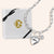 "I Love you Mom" Multi Charm Thick Link Chain 26" Long Necklace Set - Heart Locket & Diamond Charms