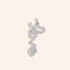 "Give me LOVE"  Pave Charm