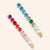"Jardin" Set of Two 14.3CTW Ombre Round Cut Cubic Zirconia Hair Pins