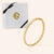 "Symphony" 2.9CTW Bezel Set Station Bangle