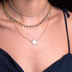 "The Star" High Polished Pendant Necklace