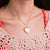 "Be Mine" Vintage Inspired Heart Pendant Necklace