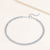 "True to You" 5.8CTW Pave Mini Curb Chain Anklet