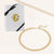 "True to You" 5.8CTW Pave Mini Curb Chain Anklet