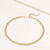 "True to You" 5.8CTW Pave Mini Curb Chain Anklet