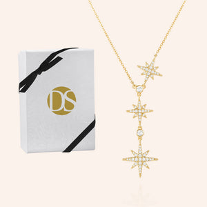"DS Burst" 2.8CTW Pave Y-Style Necklace
