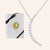 "New Beginnings" Pave & Opal Stones Moon Pendant Necklace