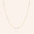 "Romeo" Cultured Freshwater Pearl Station Necklace