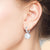 "The Monarch" 6.7CTW Asher Cut Pave Dangling Earrings