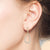 "Becca" 2.6CTW Pave Prong-set Open Drop Dangling Earrings