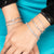 "Monroe" 7.4CTW Bezel-set Emerald Cut Tennis Bracelet -Includes Extender