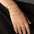 "Daphne" 0.7CTW Pear Cut Curb Chain Bracelet - Includes Extender