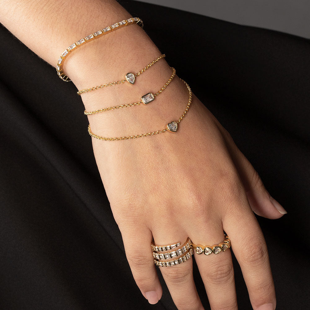 3 shop chain bracelet