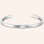 "For a Lifetime" 1.9CTW Marquise Cut Highly Polished Bangle