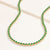 "Milestone Shine" 7.7CTW Round Cut Bezel Set Tennis Necklace