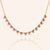 "Honeymoon" 6.6CTW Heart Cut Bezel-set Tennis Necklace