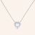 "Flashback" Moonstone Heart Pendant Necklace