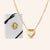 "Love Note" 4.4CTW Heart Cut & Bezel-set Pendant Necklace