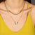 "Rise & Shine" Highly Polished Square station Necklace