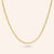 "Rise & Shine" Highly Polished Square station Necklace