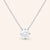 "Real Glam" 2.75CTW Round Cut Pendant Necklace