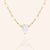 "Obsession" 3.0CTW Pear Cut Solitaire Pendant Necklace