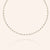 "Majesty" 6.2CTW Baguette Cut Tennis Choker Necklace