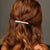 "Endless Diamonds" 7.6CTW Prong-Set Baguette Cut Cubic Zirconia Hair Barrette