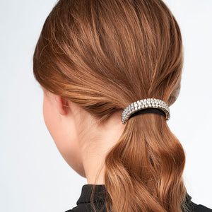 "Jess" 4.2CTW Round Cut Cubic Zirconia Hair Tie Cuff