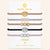 "Special Someone" Set of  5 Zodiac Hair Ties & Bracelet Jewels