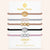 "Special Someone" Set of  5 Zodiac Hair Ties & Bracelet Jewels