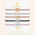 "Special Someone" Set of  5 Zodiac Hair Ties & Bracelet Jewels