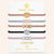 "Special Someone" Set of  5 Zodiac Hair Ties & Bracelet Jewels